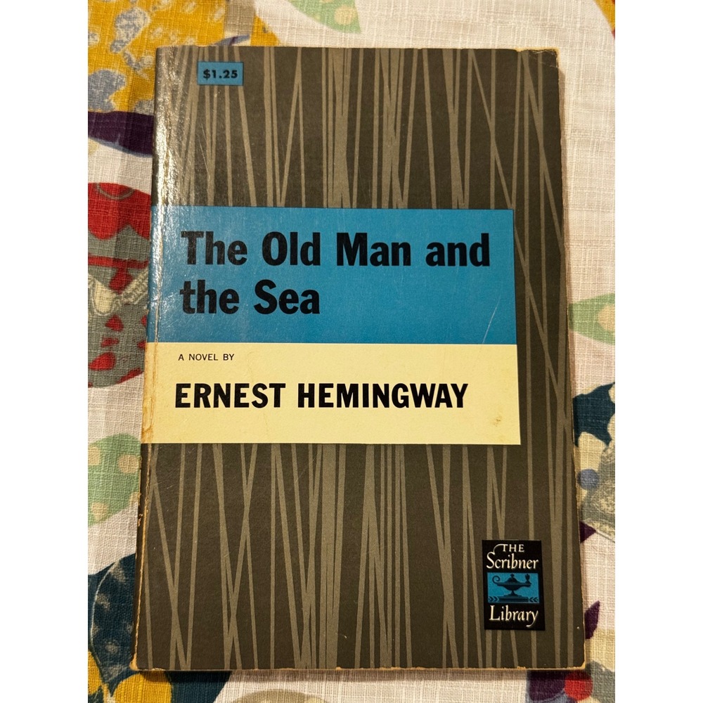The Old Man and the Sea Ernest Hemingway Scribner Library Vintage Paperback